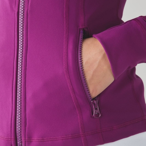 Lululemon | Define Jacket | Purple Full Zip Thumbholes | Size 6 - Picture 12 of 13